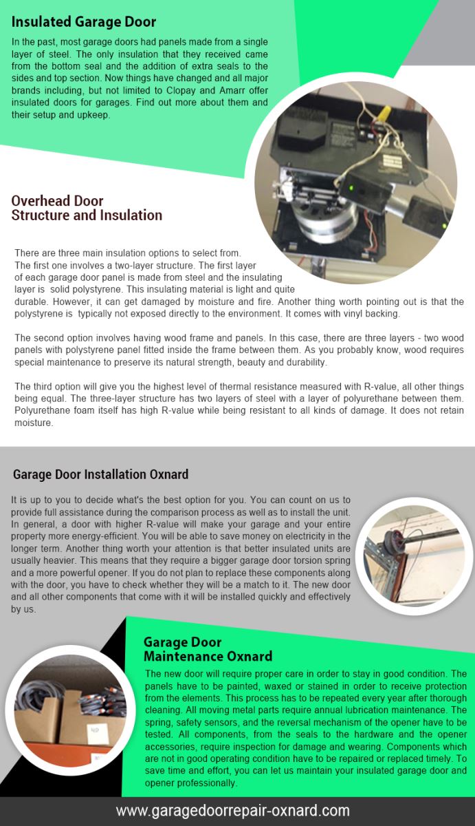 Garage Door Repair Oxnard Infographic